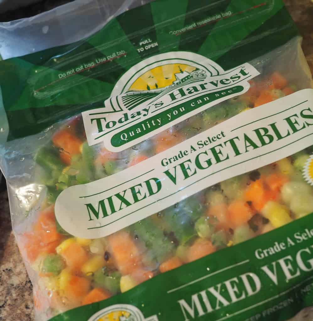 Frozen vegetables 2025 for dogs