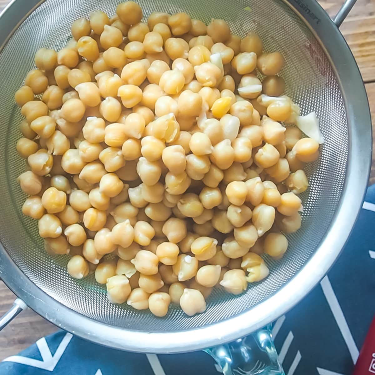 Cooking Dried Chickpeas, Instant Pot Method