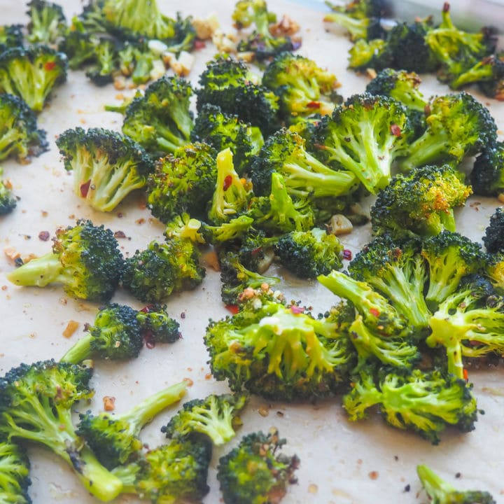 Easy Oven Roasted Broccoli with Garlic & Olive Oil Southern Bytes
