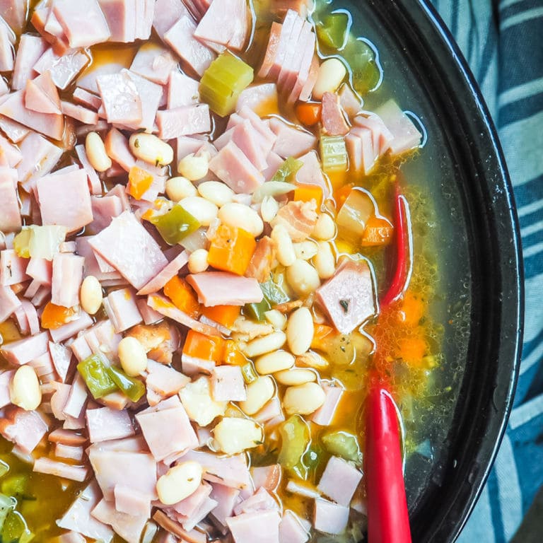White Beans and Ham Slow Cooker Southern Bytes