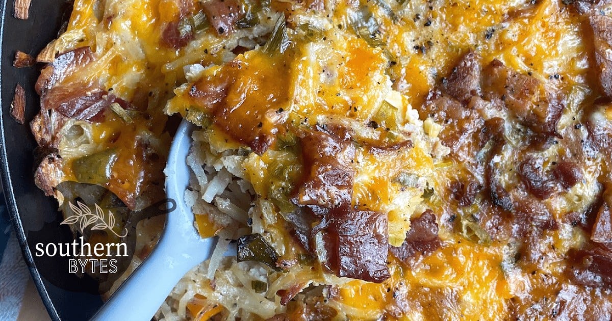 Cheesy Hash Brown Breakfast Casserole Recipe