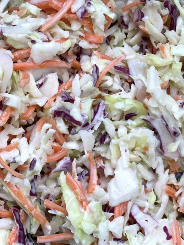 Classic Southern Coleslaw - Just Like Raising Cane's