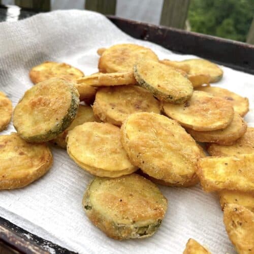 Southern Fried Summer Squash Recipe Southern Bytes