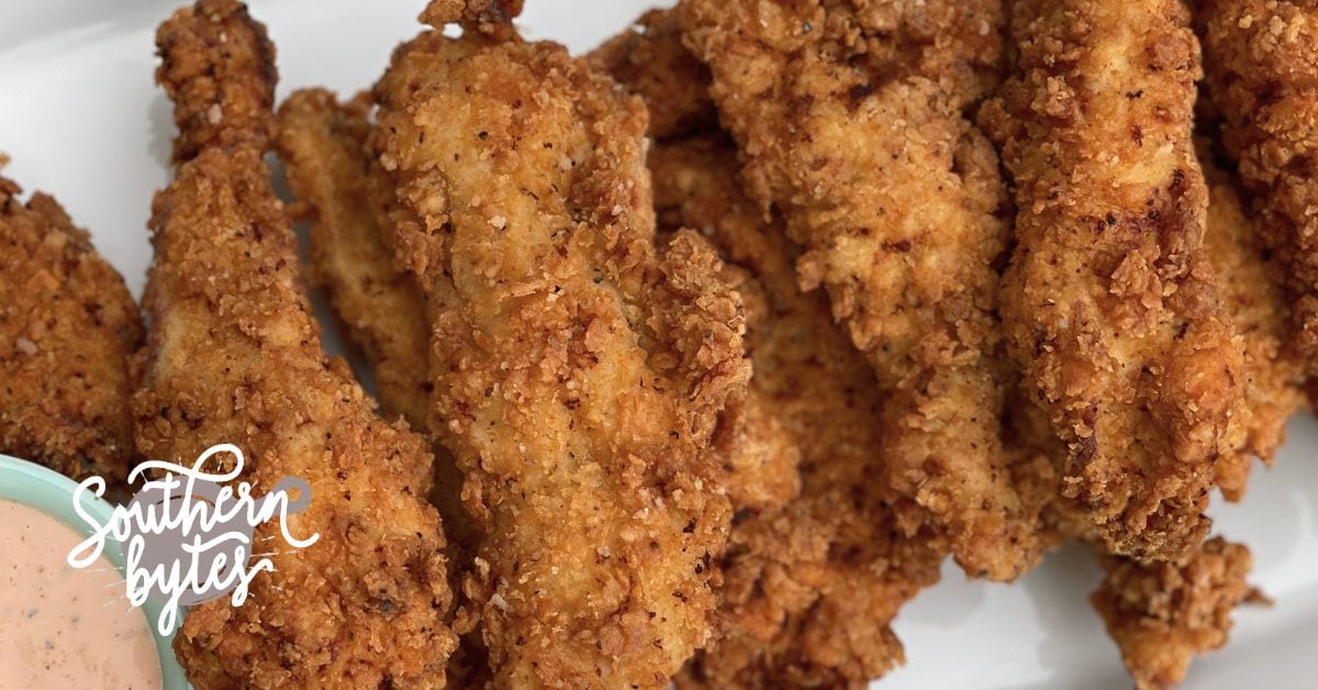 Buttermilk Fried Chicken Tenders - Southern Bytes