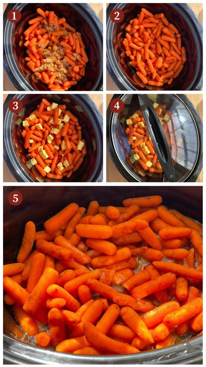 Slow Cooker Glazed Carrots - Southern Bytes